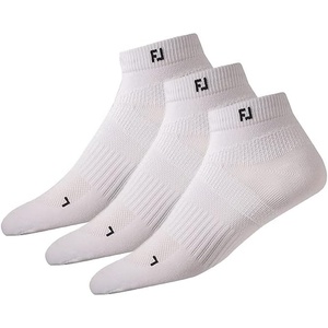 image:imageFootJoy Golf Socks for Men Tour Compression Sport White 18501 3Pairs