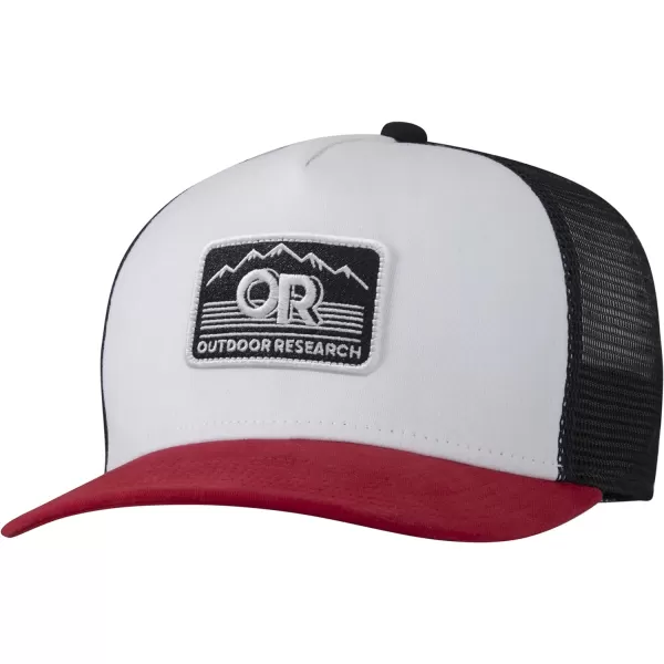 Outdoor Research Advocate Trucker Cap – Snap Closure &amp; Breathable Mesh Back with Vintage Design
