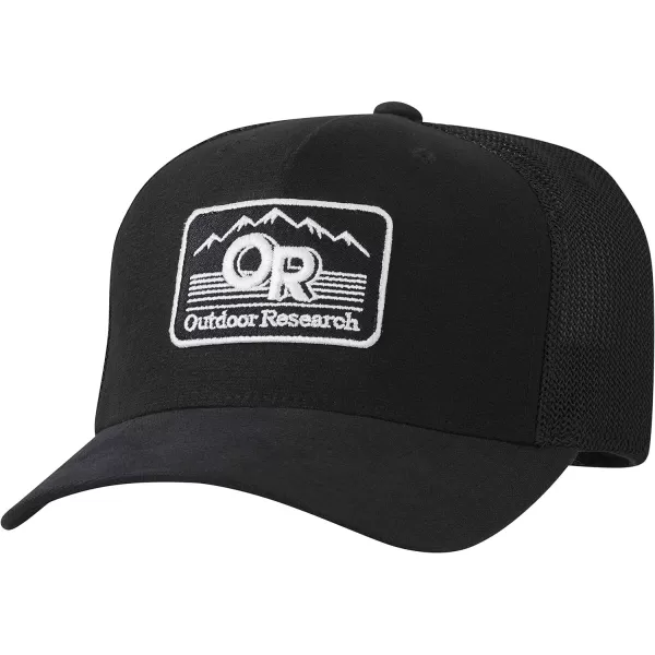 Outdoor Research Advocate Trucker Cap – Snap Closure &amp; Breathable Mesh Back with Vintage Design