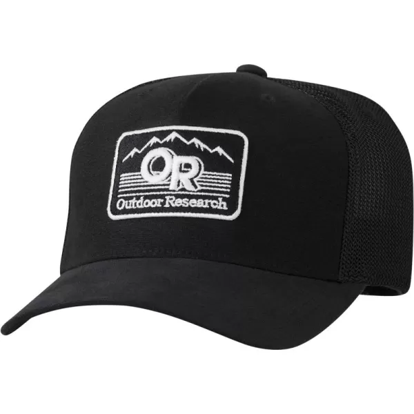 Outdoor Research Advocate Trucker Cap – Snap Closure &amp; Breathable Mesh Back with Vintage Design