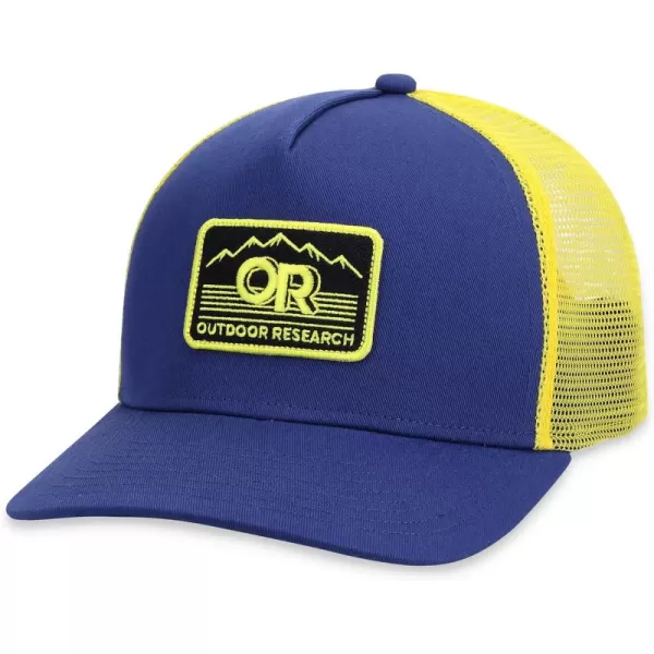 Outdoor Research Advocate Trucker Cap – Snap Closure &amp; Breathable Mesh Back with Vintage Design