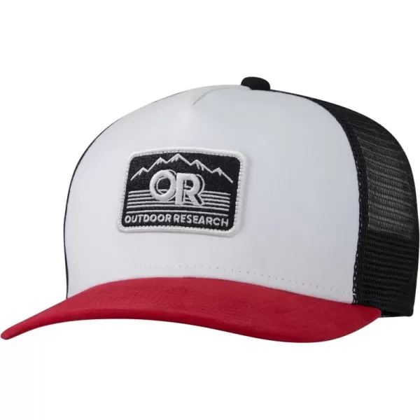 Outdoor Research Advocate Trucker Cap – Snap Closure &amp; Breathable Mesh Back with Vintage Design