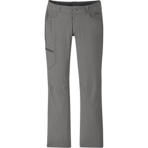 imageOutdoor Research Womens Ferrosi Pants Short Inseam  Hiking Climbing Camping Lightweight GearPewter