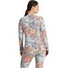 imageOutdoor Research Womens Alpine Onset Merino 150 CrewFresh Mint Floral