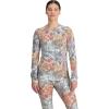 imageOutdoor Research Womens Alpine Onset Merino 150 CrewFresh Mint Floral