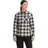 imageOutdoor Research Womens Ravenna Flannel ShirtBlackOyster Plaid