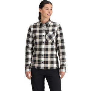 imageOutdoor Research Womens Ravenna Flannel ShirtBlackOyster Plaid