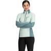 imageOutdoor Research Womens Deviator Fleece Half ZipFresh MintNeptune