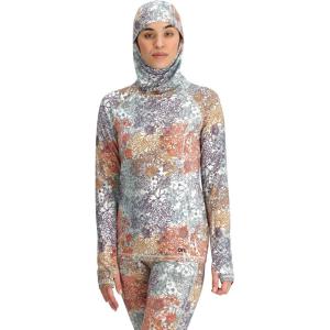 imageOutdoor Research Womens Alpine Onset Merino 150 HoodieFresh Mint Floral