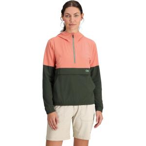 imageOutdoor Research Womens Ferrosi Anorak  Lightweight Breathable Water Resistant JacketAzaleaVerde