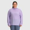 imageOutdoor Research Womens Echo HoodiePlus  Quick Drying Active Hooded SweatshirtLavender