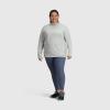 imageOutdoor Research Womens Echo HoodiePlus  Quick Drying Active Hooded SweatshirtPebble