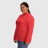 imageOutdoor Research Womens Echo HoodiePlus  Quick Drying Active Hooded SweatshirtRhubarb