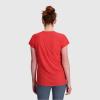imageOutdoor Research Womens Echo Short Sleeve TShirt  UV Sun Shirts for WomenRhubarb