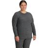imageOutdoor Research Womens Alpine Onset Merino 150 CrewPlusBlack Heather