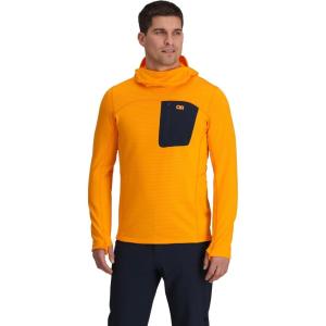 imageOutdoor Research Mens Vigor Grid Fleece Pullover HoodieGold Nebula