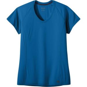 imageOutdoor Research Womens Echo Short Sleeve TShirt  UV Sun Shirts for WomenClassic Blue