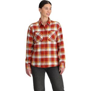 imageOutdoor Research Womens Feedback Flannel Twill ShirtJupiter Plaid