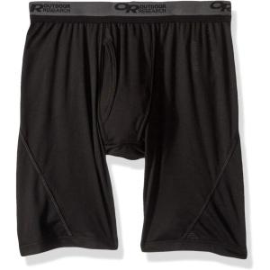 imageOutdoor Research Mens Echo Boxer BriefsBlackPewter