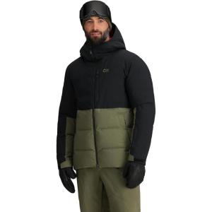 imageOutdoor Research Mens Snowcrew Down JacketBlackRanger Green