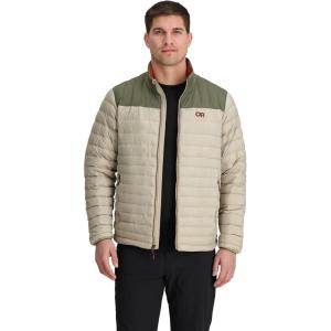 imageOutdoor Research Mens Transcendent Down JacketPro KhakiRanger Green