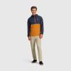 imageOutdoor Research Dryline Rain Jacket  Mens Wind ampamp Waterproof JacketNaval Blue Marmalade
