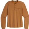 imageOutdoor Research Mens Aberdeen Long Sleeve HenleyBronze Heather