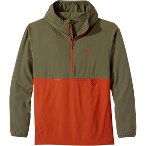 imageOutdoor Research Dryline Rain Jacket  Mens Wind ampamp Waterproof JacketFatigueRedrock