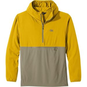 imageOutdoor Research Dryline Rain Jacket  Mens Wind ampamp Waterproof JacketLarchFlint