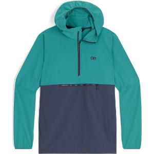 imageOutdoor Research Dryline Rain Jacket  Mens Wind ampamp Waterproof JacketTropicalNaval Blue
