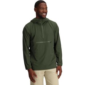 imageOutdoor Research Dryline Rain Jacket  Mens Wind ampamp Waterproof JacketVerde