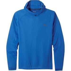 imageOutdoor Research Mens Echo Hoodie  Quick Drying Active Hooded SweatshirtClassic Blue