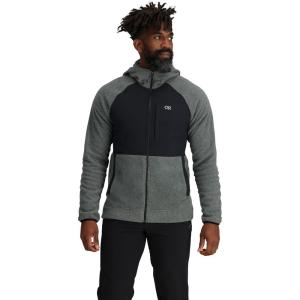 imageOutdoor Research Mens OR Polartec 200 HoodieLight Pewter Heather