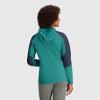 imageOutdoor Research Mens Echo QuarterZip  Quick Drying Active PulloverTropicalNaval Blue