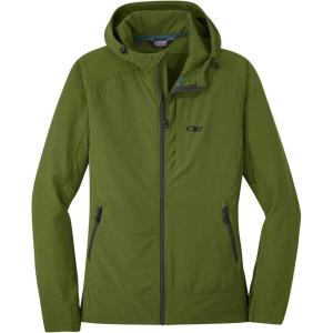 imageOutdoor Research Mens Echo QuarterZip  Quick Drying Active PulloverSeaweed