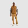 imageOutdoor Research Mens Vigor Grid Fleece Half ZipBronzeBlack