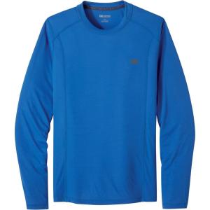 imageOutdoor Research Mens Echo Long Sleeve Tee  Quick Drying Active Pullover ShirtClassic Blue