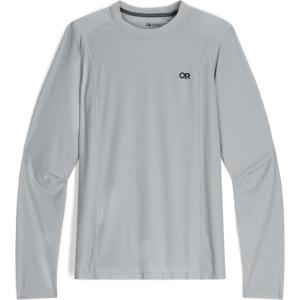 imageOutdoor Research Mens Echo Long Sleeve Tee  Quick Drying Active Pullover ShirtPebble