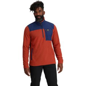 imageOutdoor Research Mens Trail Mix Fleece Quarter Zip PulloverJupiter
