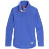 imageOutdoor Research Womens Trail Mix Snap Pullover  Wicking Thermal Pullover for WomenUltramarine