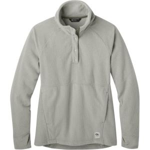 imageOutdoor Research Womens Trail Mix Snap Pullover  Wicking Thermal Pullover for WomenSand