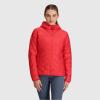 imageOutdoor Research Womens Ferrosi Hoodie  QuickDrying ampamp UV 50 Sun ProtectionRhubarb