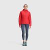imageOutdoor Research Womens Ferrosi Hoodie  QuickDrying ampamp UV 50 Sun ProtectionRhubarb
