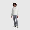 imageOutdoor Research Womens Ferrosi Hoodie  QuickDrying ampamp UV 50 Sun ProtectionSnow