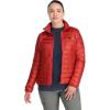 imageOutdoor Research Womens Helium Down Jacket  Lightweight Puffer JacketCranberry