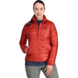 imageOutdoor Research Womens Helium Down Jacket  Lightweight Puffer JacketCranberry