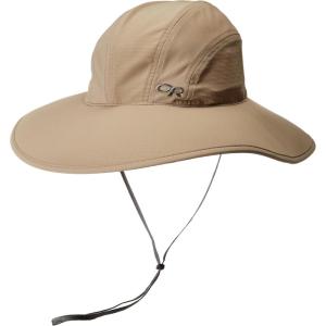 imageOutdoor Research Womens Oasis Sun Sombrero  Large Brim Sun Protection HatKhaki