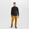 imageOutdoor Research Mens Trail Mix Snap Pullover  Comfortable MidLayer SweaterBlack
