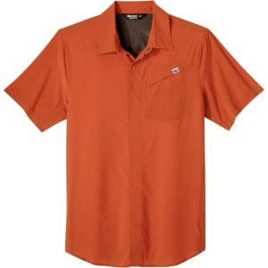 imageOutdoor Research Mens Astroman Short Sleeve Sun Shirt  Breathable UPF 50 Technical Button DownRedrock