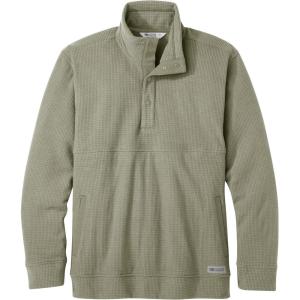 imageOutdoor Research Mens Trail Mix Snap Pullover  Comfortable MidLayer SweaterFlint